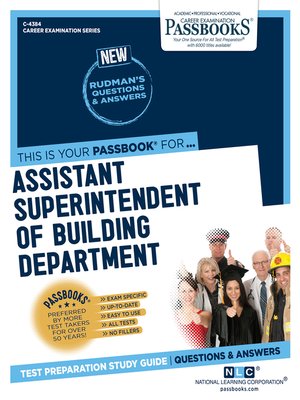 cover image of Assistant Superintendent of Building Department